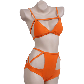 FINEJO Women's Sexy Push Up Bandage Bikini Set