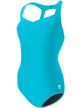TYR SPORT Women's Solid Halter Controlfit Swimsuit