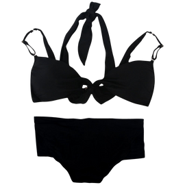 Women Vintage Sexy Push Up Padded Swimsuit Bikini